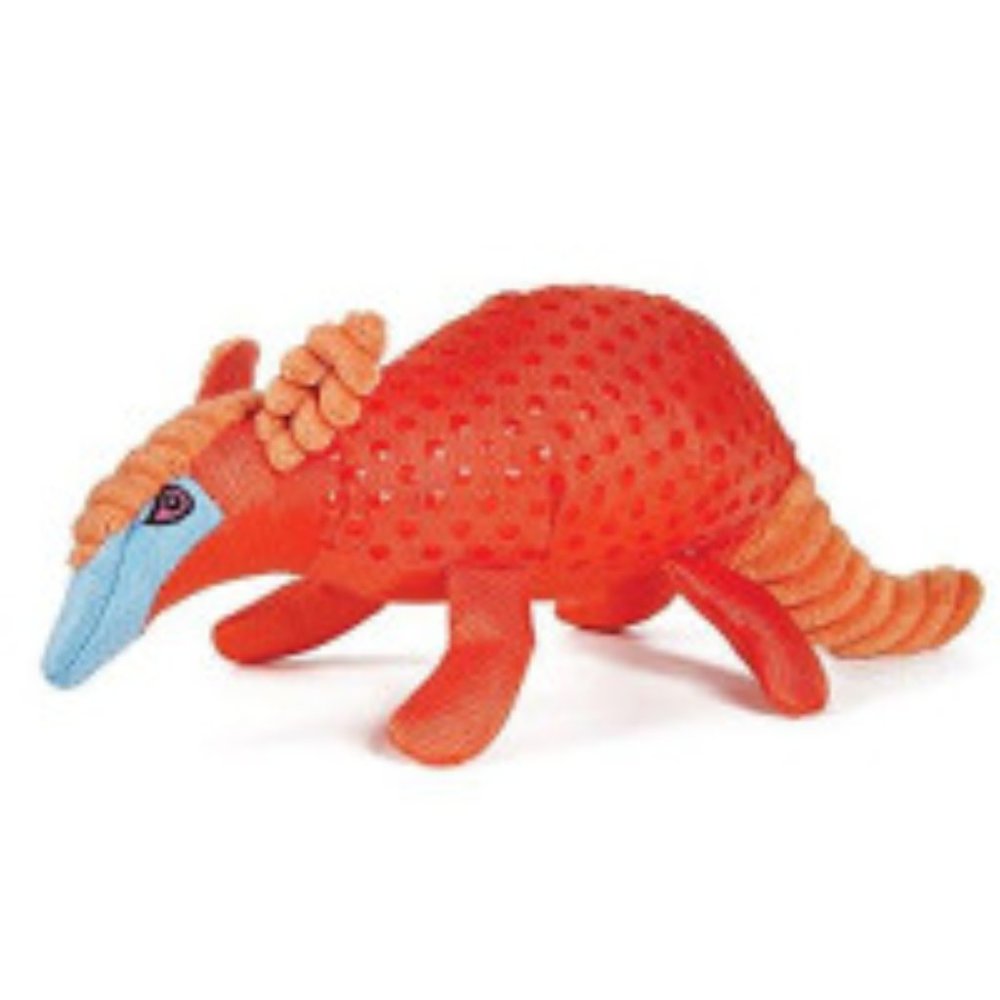 Zanies Freckle Friends Armadillo, Dog Toy